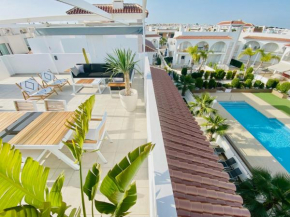 Fortuna Penthouse with roof terrace, AC and pool, Rojales